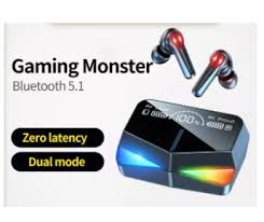 M28 TWS Wireless Gaming Earbuds With Games And Music Dual Modes. 