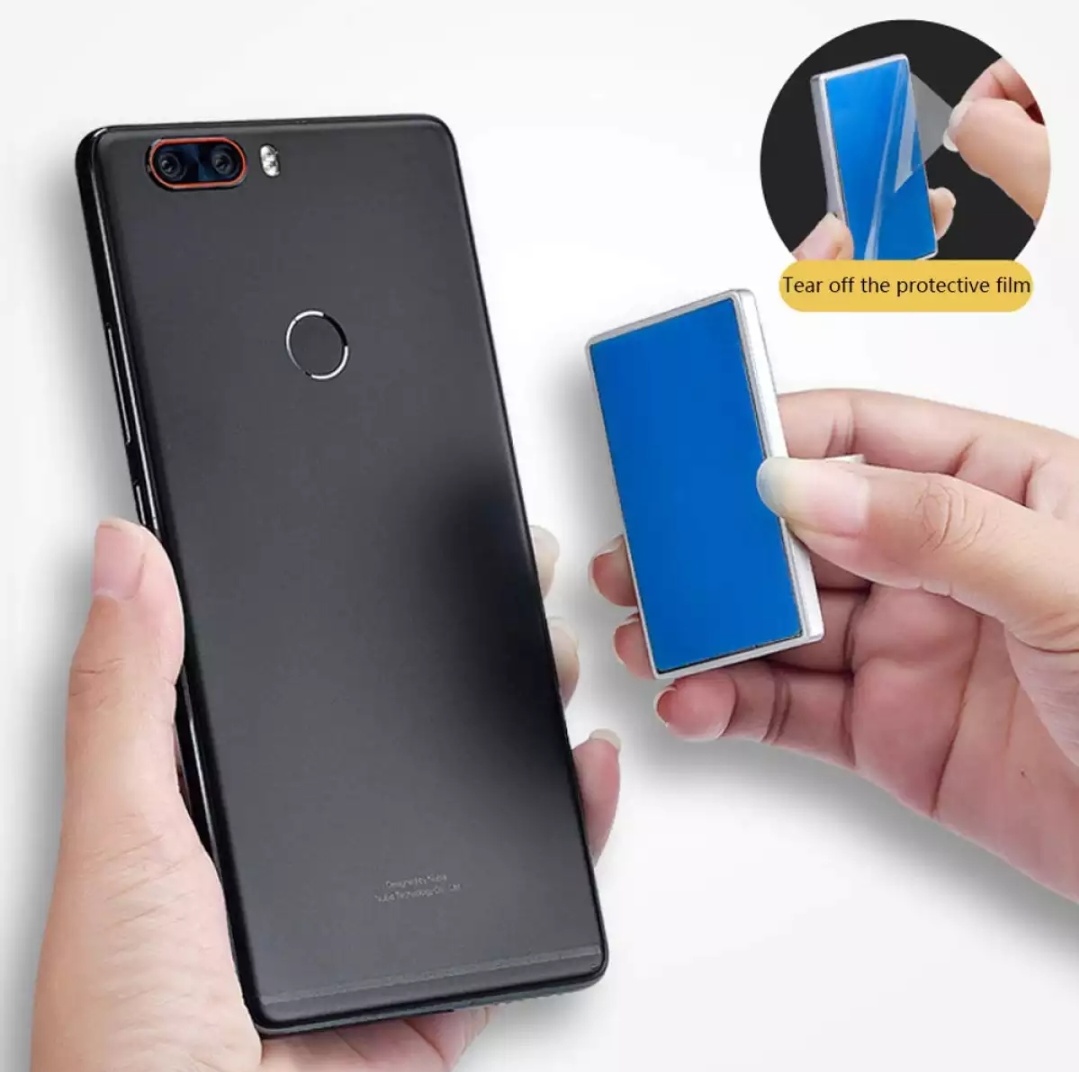 TohuBohu USB Rechargeable  Ring Lighter: Flameless Windproof Lighter with Metal Phone Ring Stand 360° Rotation Functional and Versatile. 