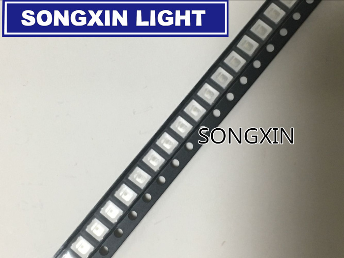 100pcs Diodes 2835 3528 SMD UV LED Purple Lamp Bead 395 - 410nm Ultraviolet Light-emitting Diodes Ultra Violet 0.2W Bead Lamp. 