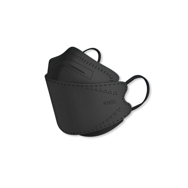 Extra Large KF94 Mask Fish Mouth Fish-Shaped Willow Leaf Large Face Special plus Size 3d Three-Dimensional KN95 Mask. 
