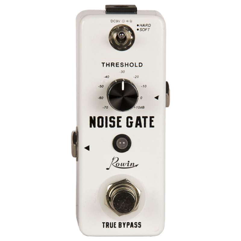 Rowin Noise Gate Guitar Pedal Guitar Effect Noise Reduction Effect for Electric Guitar Hard Soft Modes