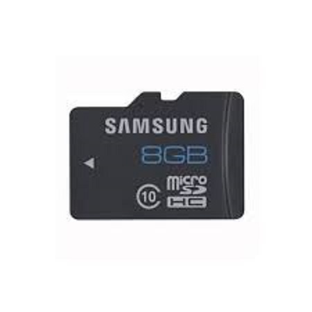 Samsung 8gb Memory Card This microSDHC memory offers an SD Class 10 rating along with an Ultra High-Speed Class 1 rating. 