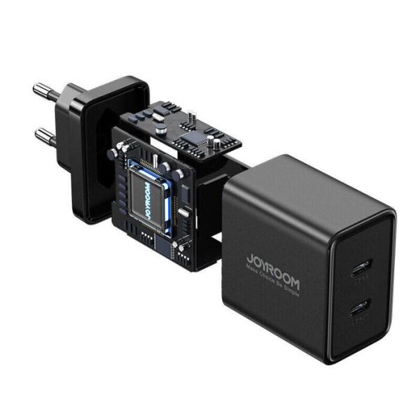 Joyroom JR-TCF09 2x USB-C 40W Fast Charger. 