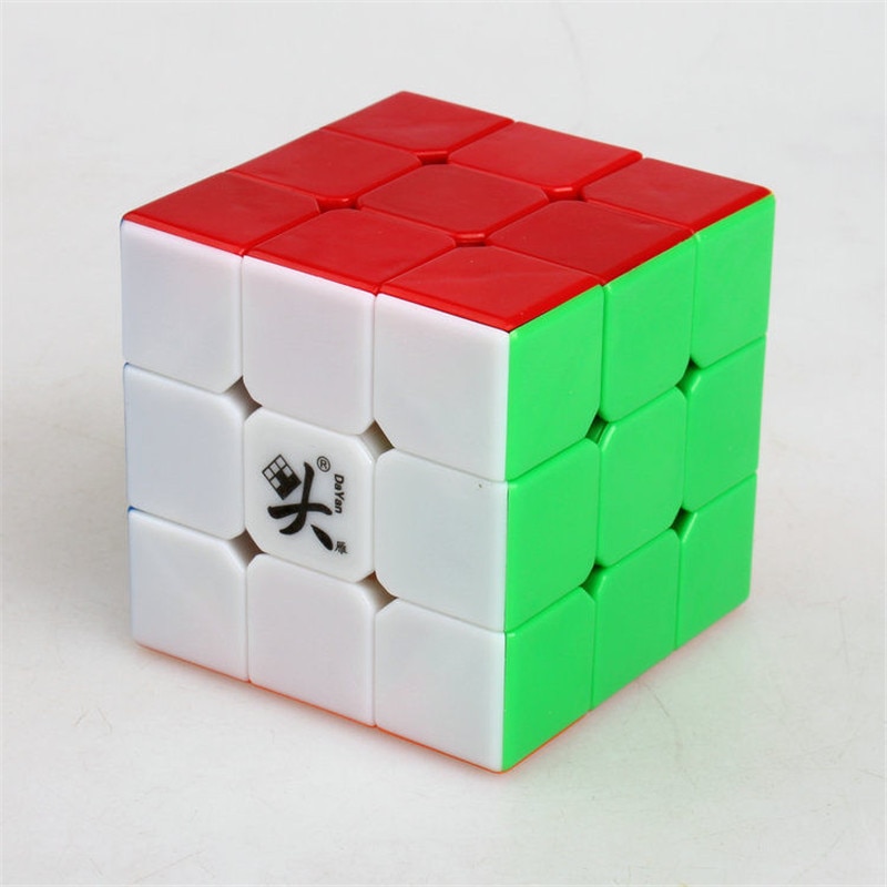 【happy one】ZHANCHI Stickerless 3x3x3 cube 57mm Speed cube Smooth Puzzle Ultra-Smooth Professional Multi-Color ABS. 