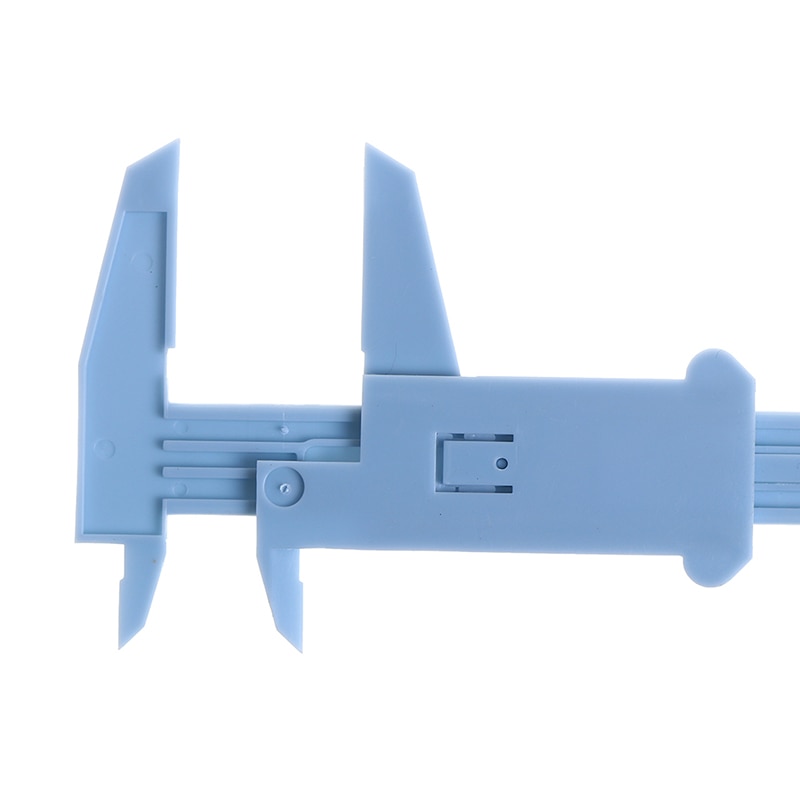Double Scale Plastic Vernier Caliper Ruler Measuring Student Calipers Size Measuring Tool-BK. 
