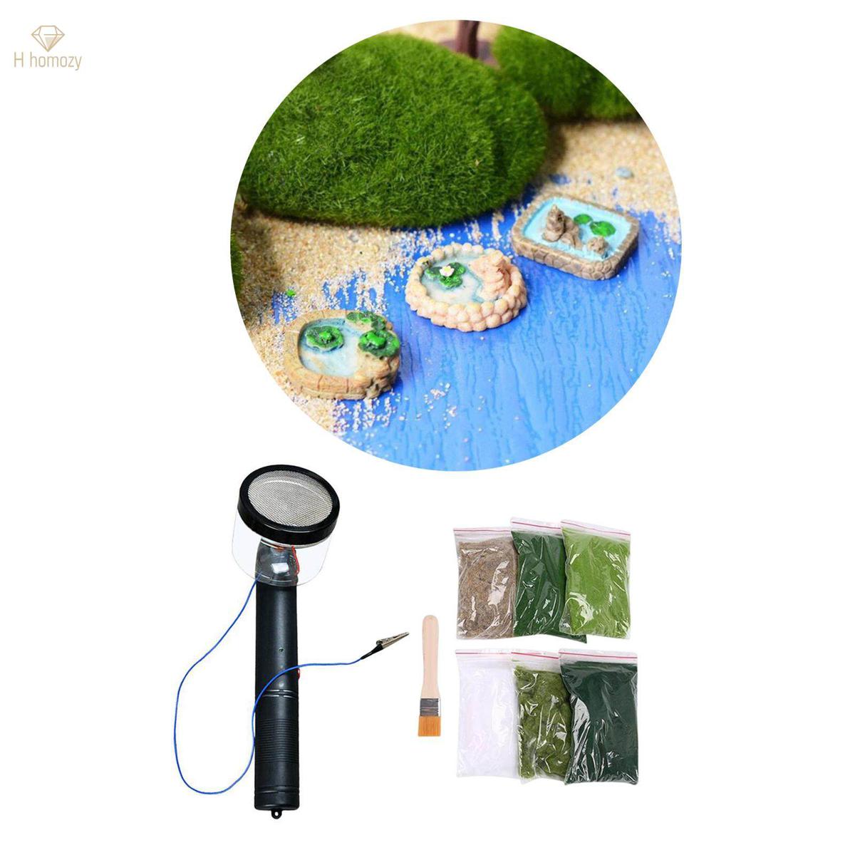 Static Grass Applicator Grass Planter for Architecture Model Street Building