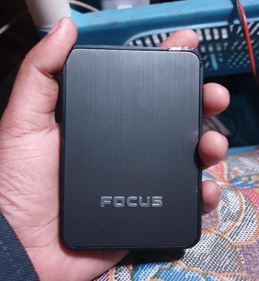 2 in 1 Focus  Case Box with Internal Lighter. 