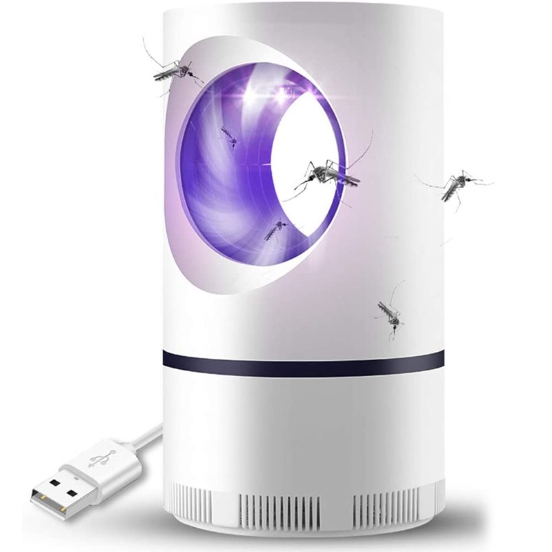 Vortex USB Mosquito Lamp Physical Silent Mosquito Killer - White. 