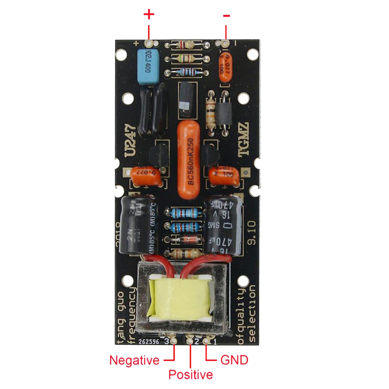 Condenser Circuit Board for Large Diaphragm Condenser Microphone DIY Powered By 48V Phantom Power. 