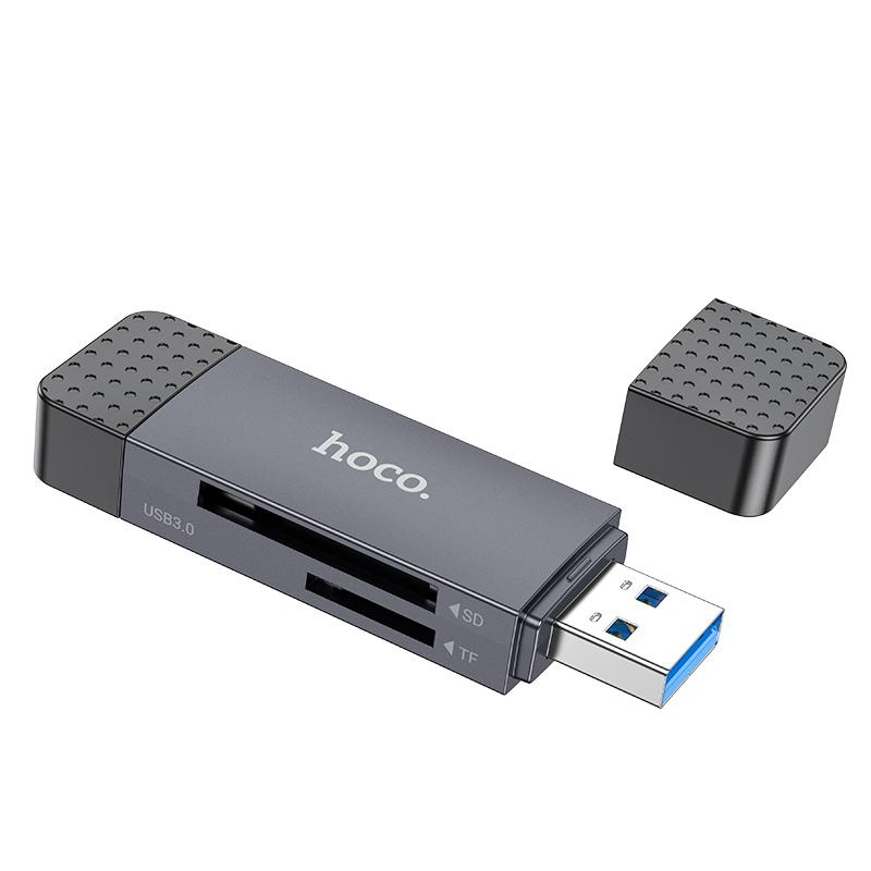 hoco HB45 3.0 Card Reader USB/Type-C3.0 to SD+TF3.0. 