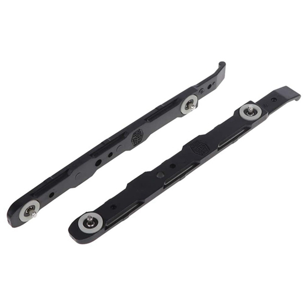 3.5inch HDD Bracket Slide Rails-5 Pairs x Hard Drive Rails-black. 
