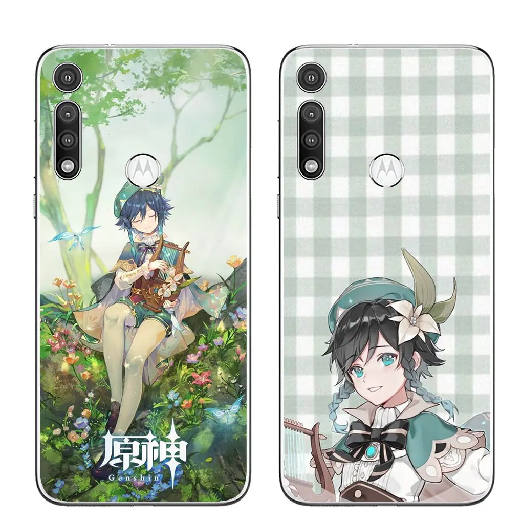 Genshin Impact Venti Cover Phone Casing for Infinix Hot 10i Note 11 10 Pro 9 Play 10T for Tecno Spark 8C 8P 5 6 8 Soft Case. 