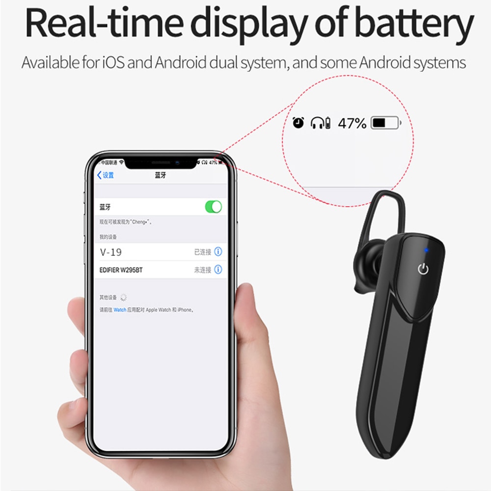 Wireless Headphone Bluetooth5.0 Earphone Headset With Mic For Tecno Camon 16S 16 Pro 17P 17 Pro 18i 18P 18 Premier 19 Neo 19 Pro. 