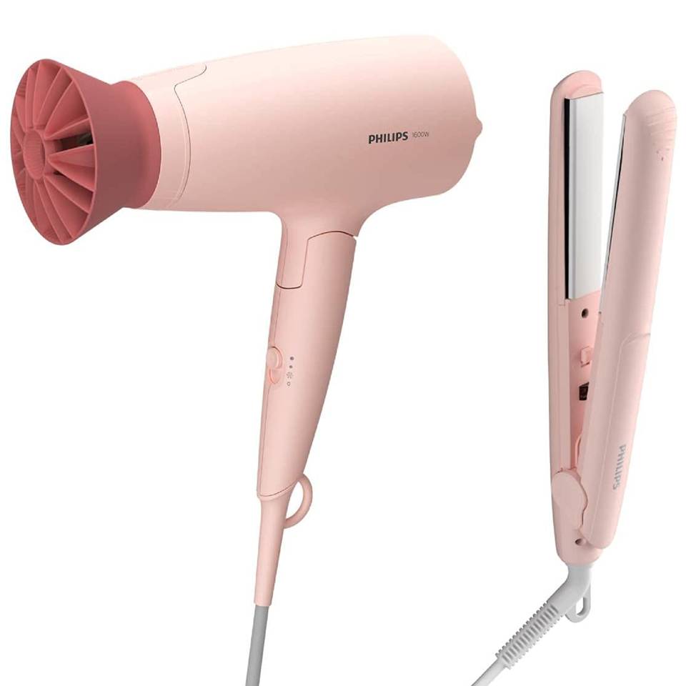 Philips Bhp398/00 Series-3000 Hair Styling Combo Set (Hair Dryer + Hair Straightener) - Hair Dryer