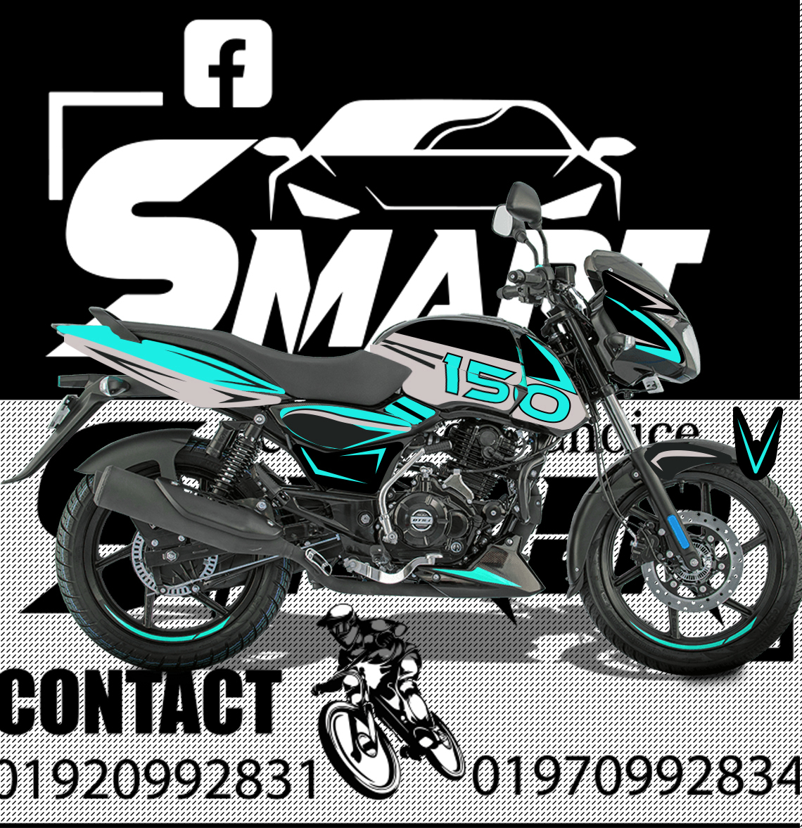Pulsar decal sticker available || pulsar body sticker available || graphics sticker available. 