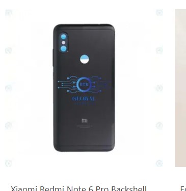 Xiaomi Redmi Note 6 Pro Backshell /Back Panel/Back Door