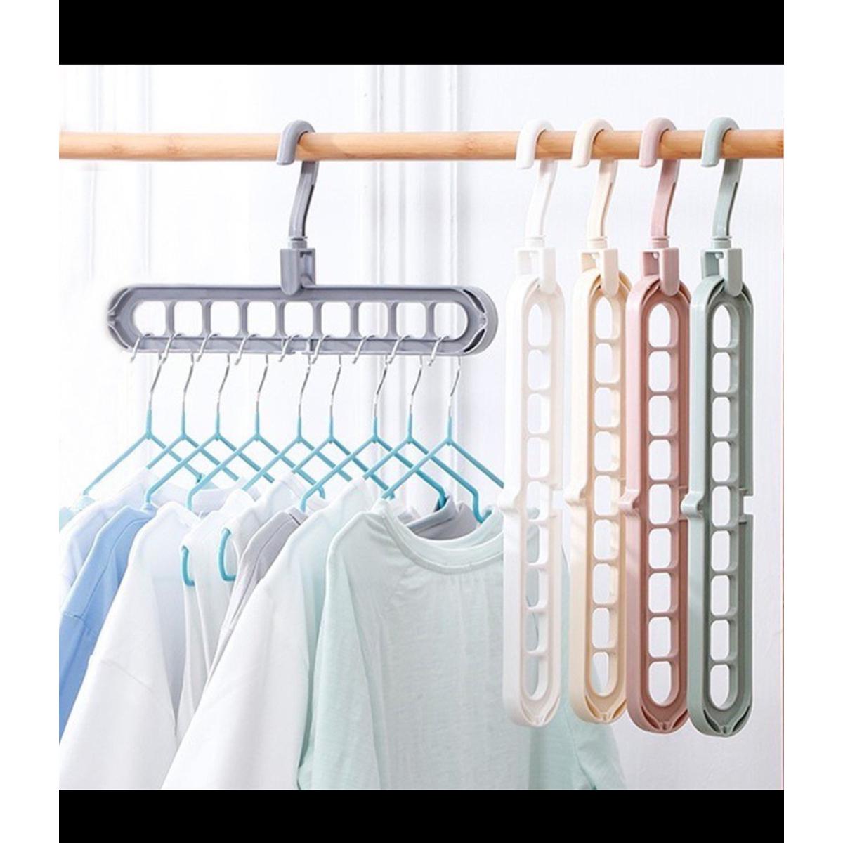Magic Hanger Storage Rack Adjustable Anti-slip Hanger Hooks