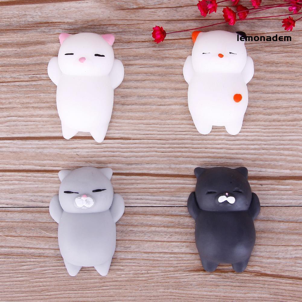 Lem Cartoon Animal Mochi Squishy Cat Seal Healing Toy Soft Squeeze Abreact Fun Gift. 