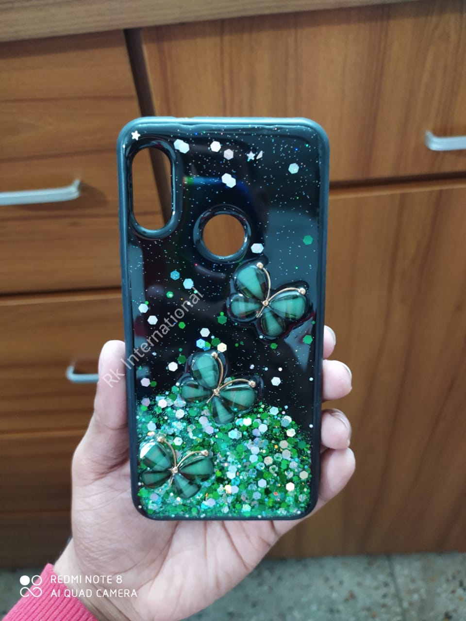 Ladies Styles Butterfly Case Back Cover FOR Xiaomi Redmi Note 5 Pro. 