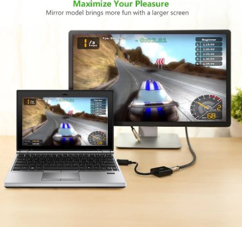Active Displayport to HDMI Adapter. 