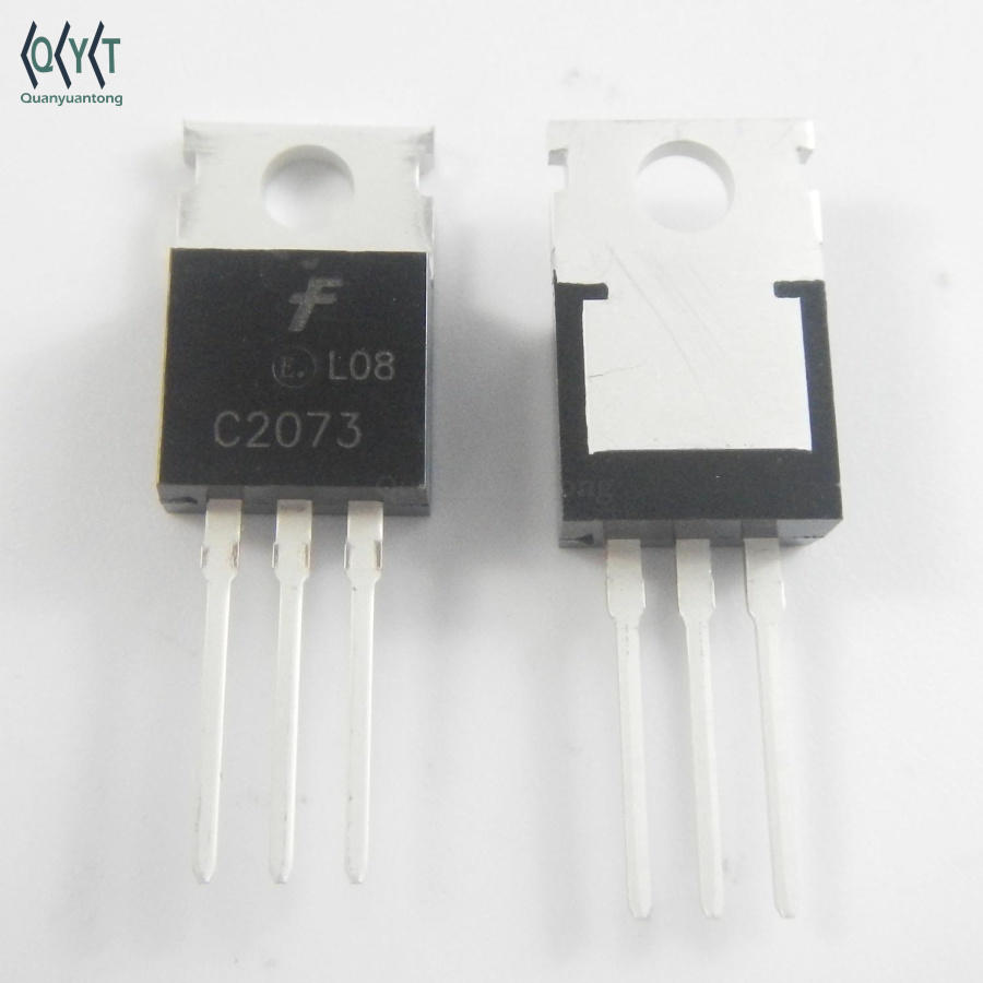 2SC2073 2SC 2073 C2073 NPN Transistor 150V 1.5A 25W Silicon Plastic Bipolar Power Transistor TO-220 General Purpose Amplifier Electrical Circuitry & Parts. 