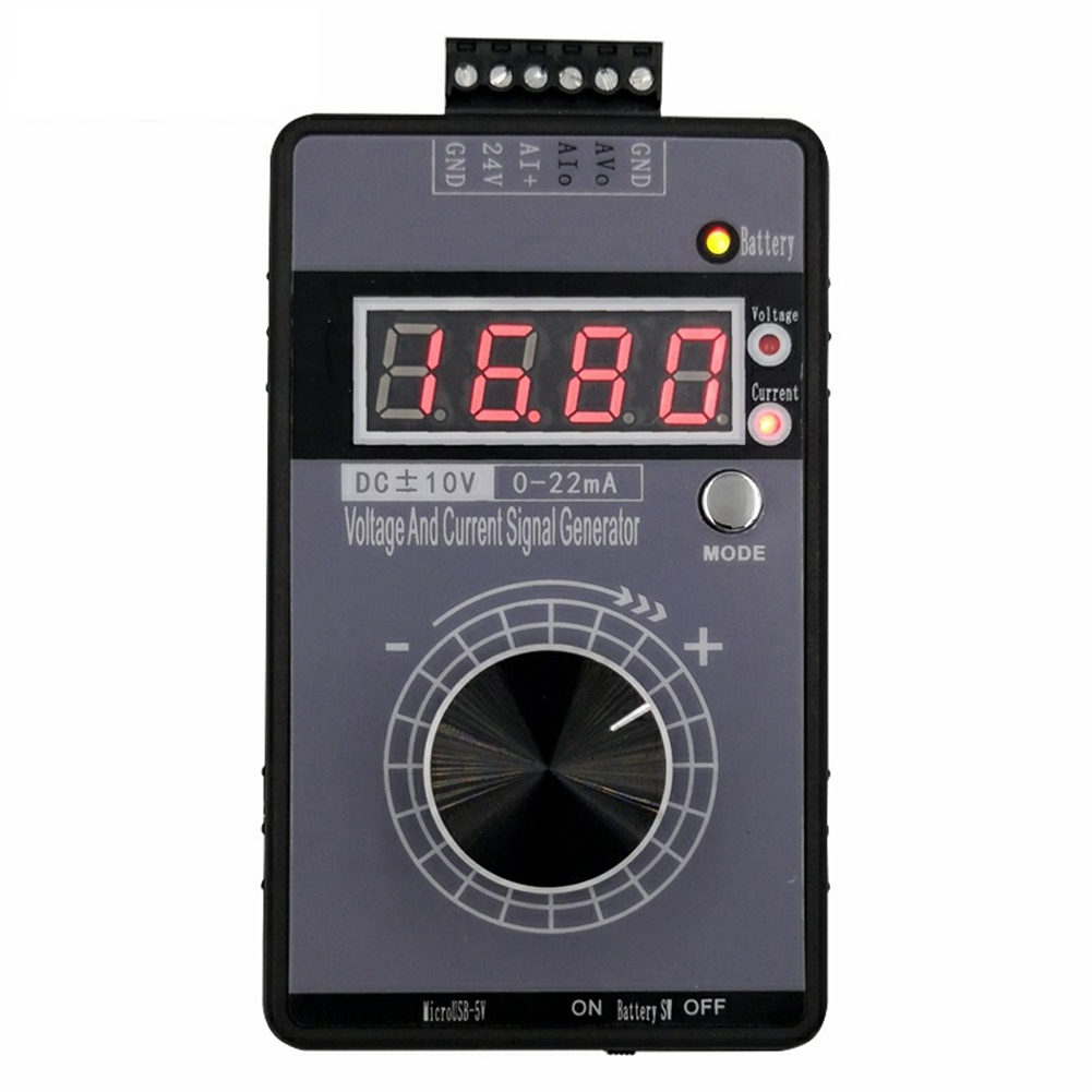 4-20MA Current Voltage Signal Generator, for PLC and Panel Debugg. 