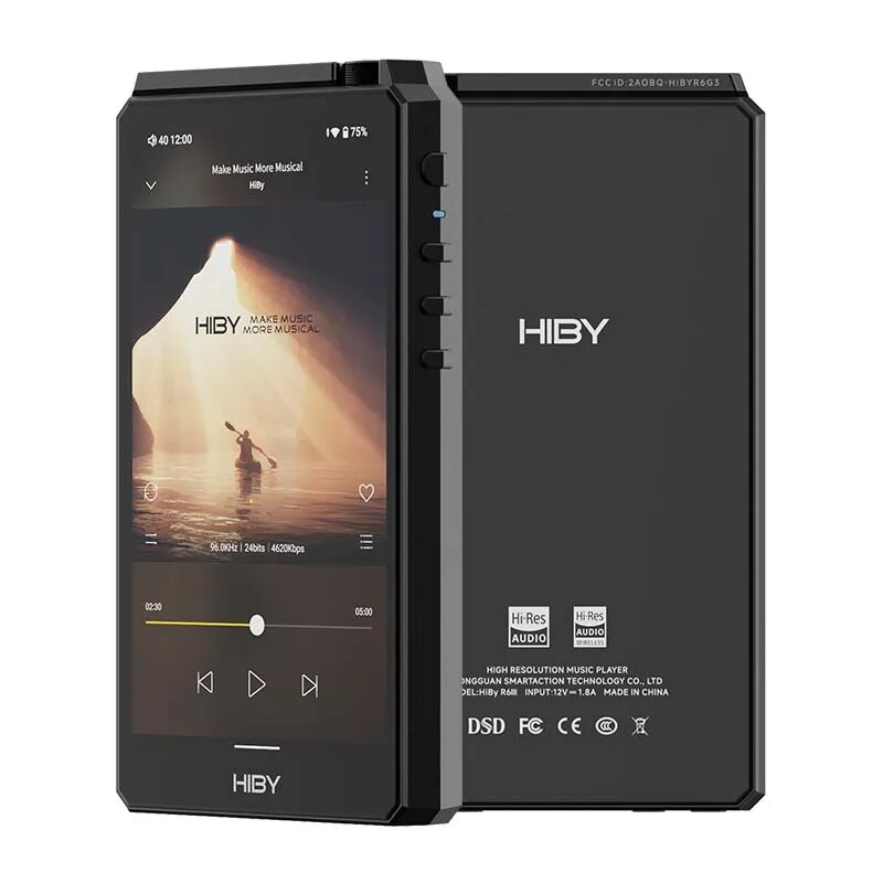 HiBy R6 Gen III / R6 Gen 3 Portable Music Player USB DAC WIFI MQA MP3 Bluetooth Audio For Android IOS Windows Mac Google Play. 