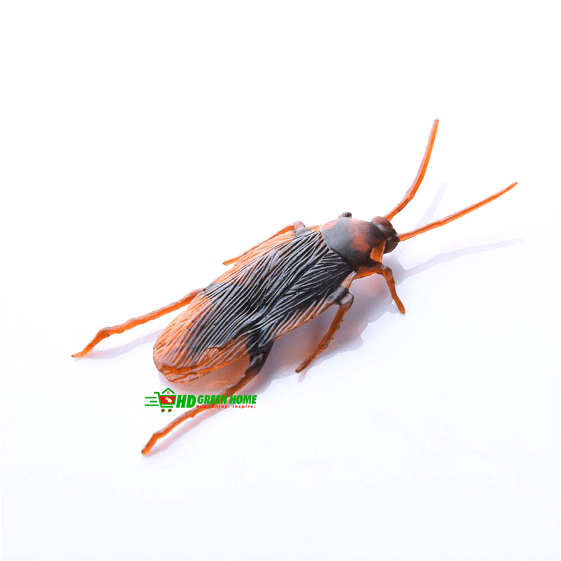 5 pcs x Simulation Plastic Cockroach Toy Realistic Insect Prank Funny Toys. 