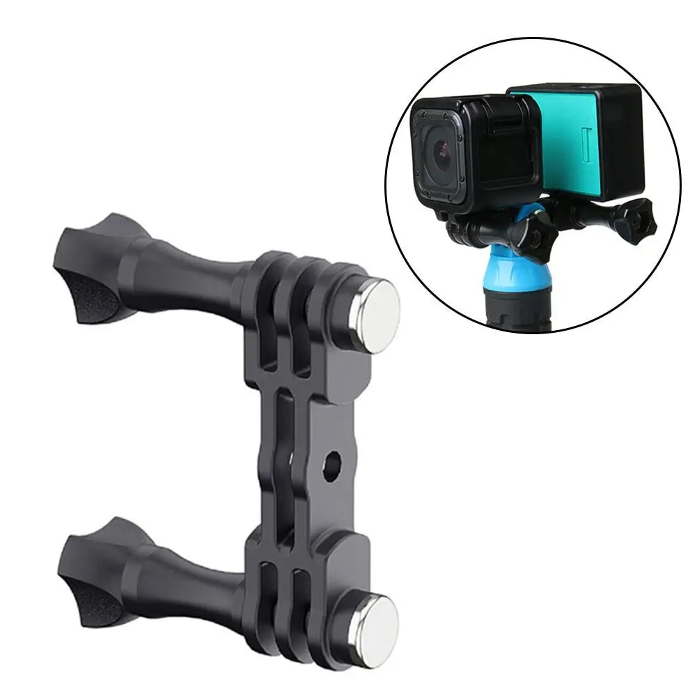 【Lejia】Yuanlin Dual-Head Flash Light Connection Bracket Camera Holder GoPro Gnome Yi Series Camera Holder