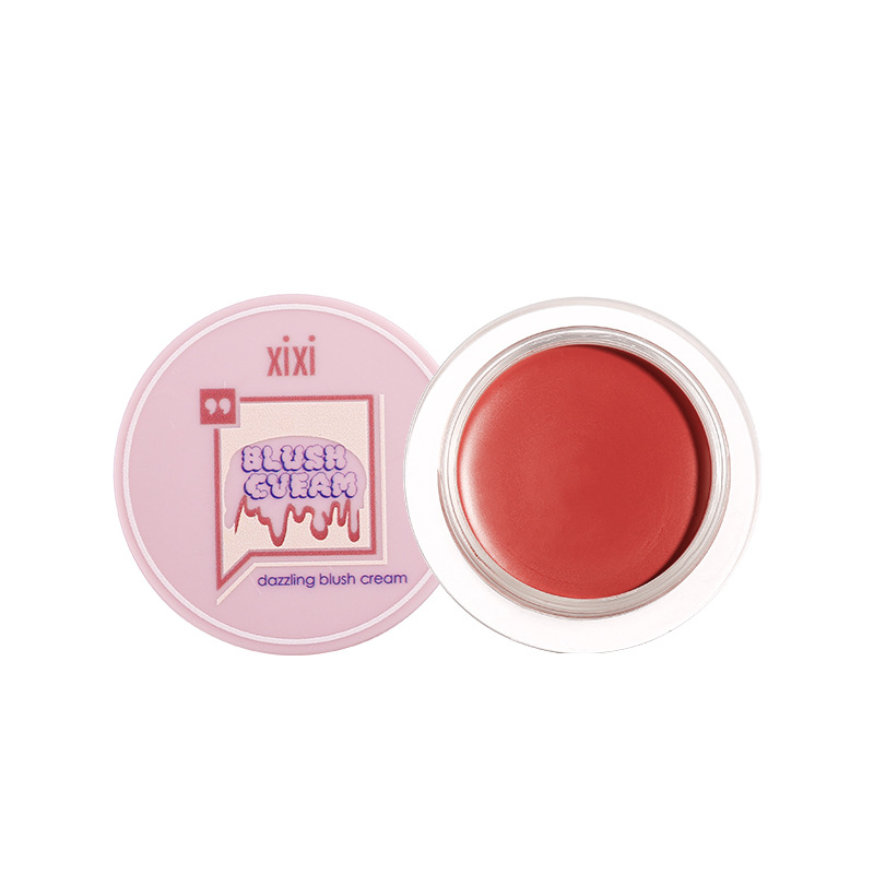 xixi cross-border matte soft waxy filling lip mud matte matte cloudy velvet lip cheek dual-purpose lip gloss is not easy to fade. 