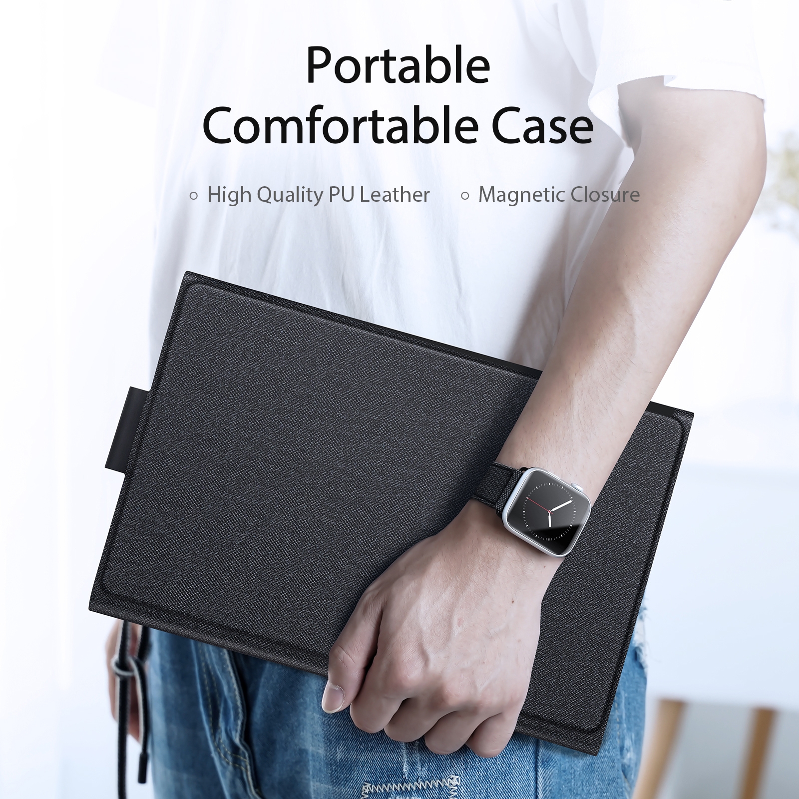 DUX DUCIS TK Series Bluetooth Keyboard Leather Case with Touchpad For Xiaomi Pad 6S Pro. 