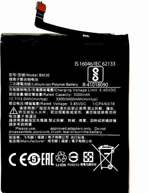 Mobile Battery for Xiaomi BM3E For Xiaomi Mi 8