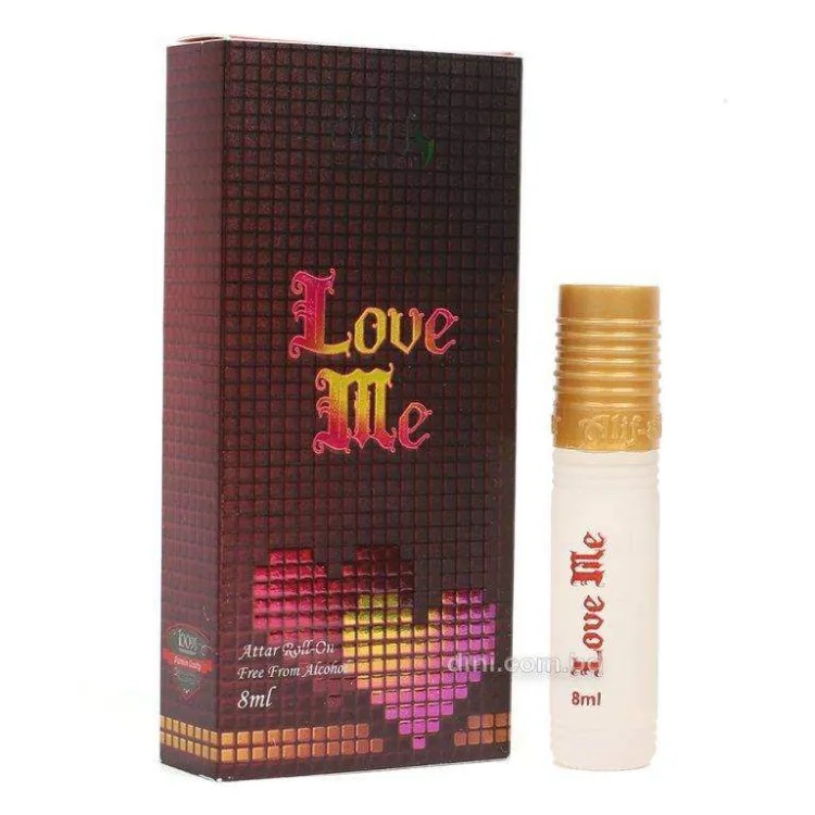 Sweet Smell of Love Me Attar Perfume by Alif - An 8ml Roll-On that Offers a High-Quality Fragrance. 