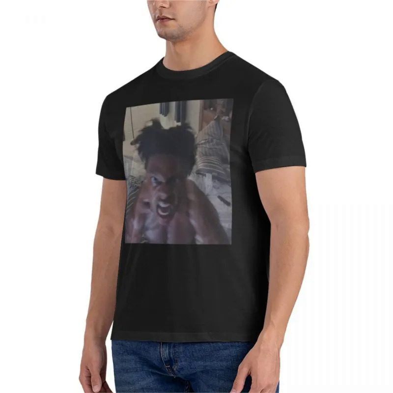 IShowSpeed Jacked Active T-Shirt Short sleeve tee summer tops t shirts for men cotton mens t shirt graphic. 