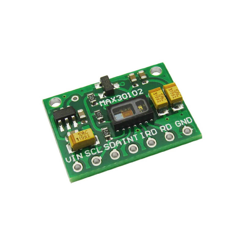 MAX30102 MAX 30102 Heart Rate Oximeter Sensor Arduino Module Pulse Oximeters Development Board Sensor Module With 7 Pin Cables Connections Header. 
