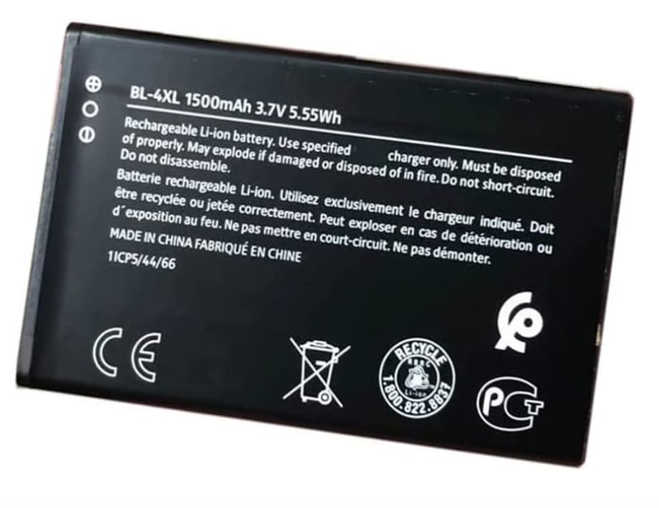 Tnikumall Replacement BL-4XL 3.7 V, 1500 mAh/5.55WH Battery Compatible with No-kia 8000/6300 4G TA-1324 BL4XL BL-4XL. 
