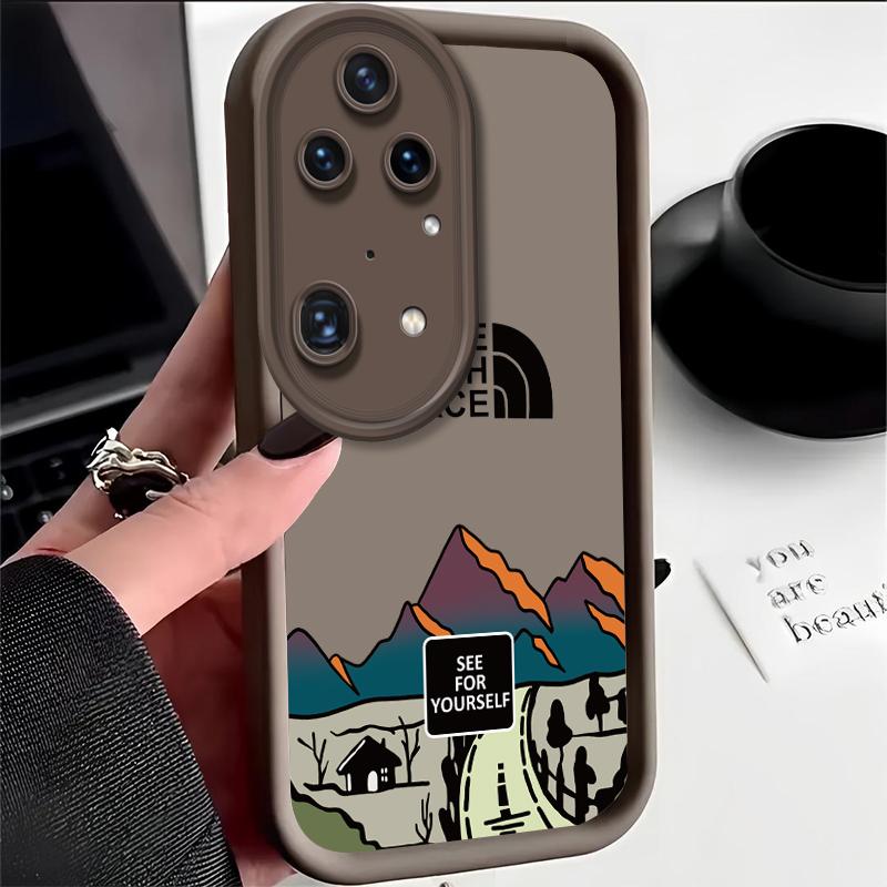 For HUAWEI MATE20 30 40 Cartoon highway scenery P20 30 40 50 PRO anti-fall Nova 3 4 9SE 10 Y70S current protection case cover