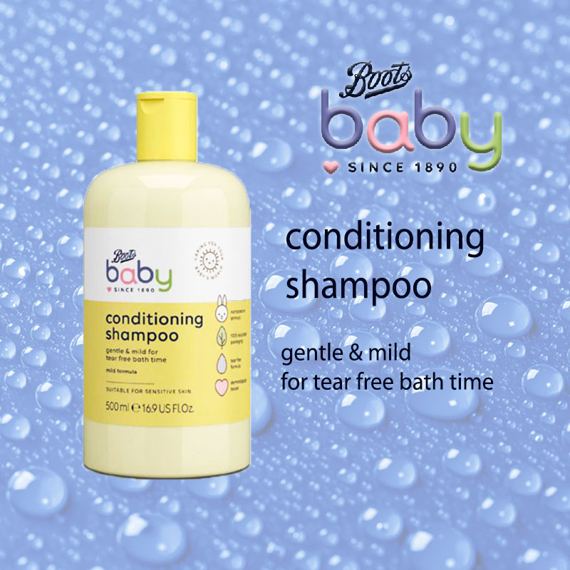 Boots Baby Conditioning Shampoo 500ml (International). 