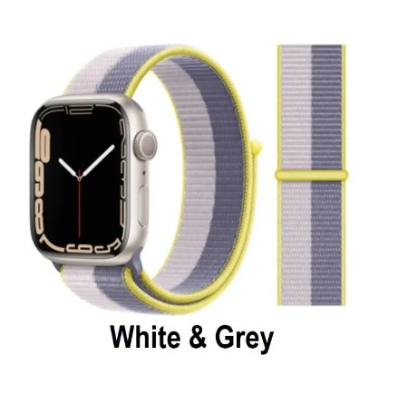 45mm/44mm/49mm/42mm New Edition Sport Nylon Fabric Adjust Strap For Apple Watch 8 ULTRA Smartwatch.. 