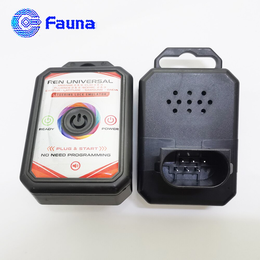 ESL EIS ELV Steering Lock Emulator Simulator With Voice For Renault Megane Clio Fluence Scenic Captur Latitude Dacia Sam-sung. 