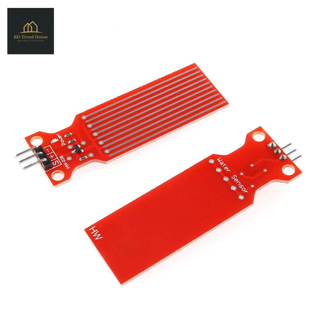 Water Level Sensor Module Rain Water Level Liquid Surface Height Depth Detection Sensor Module for Arduino Raspberry Pi