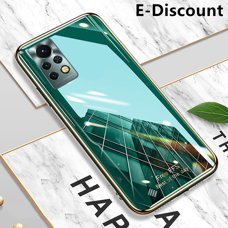 For infinix Note 11 Pro Case Luxury Bling Electroplating Soft Back Cover All-inclusive Anti-fall Cases infinix Note11 Pro. 