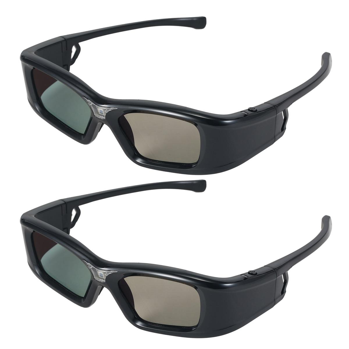 GL410 3D Glasses for Projector Full HD Active DLP Link for Optama Acer BenQ ViewSonic Sharp Dell DLP Link Projectors 3D glasses