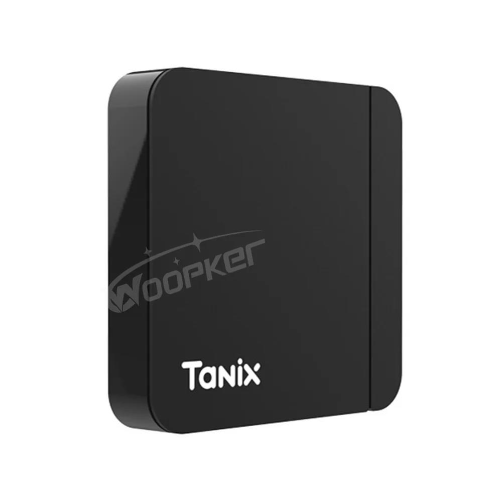 Woopker Tanix W2 Android 11 Smart TV box Amlogic S905W2 2.4G/5G Dual Wifi AV1 Bluetooth Set Top Box 3D Display 4K Media player. 