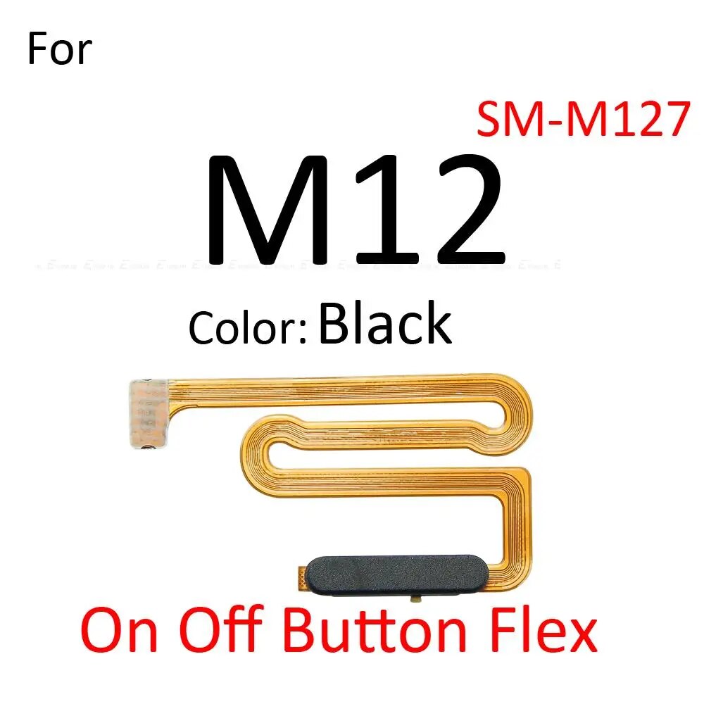 Mute Switch Power Key Ribbon Part For Samsung Galaxy F02s F41 F62 M02 M12 M32 M42 M62 ON OFF Volume Button Control Flex Cable. 
