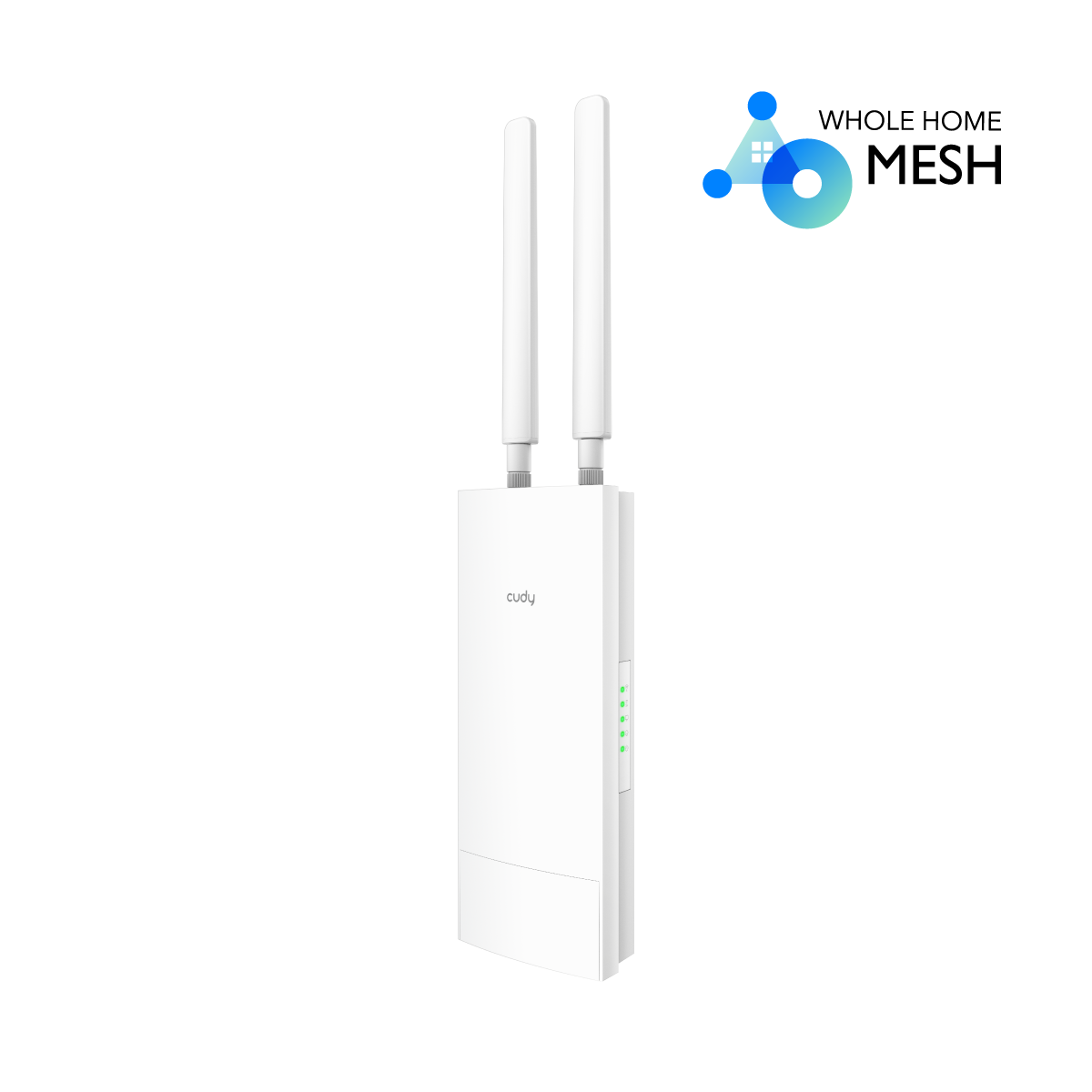 CUDY AP1300-Outdoor Dual Band AC1200 Gigabit Wireless Access Point / Router - AC1200 MU-MIMO Dual Band Wi-Fi - 4-In-1: AP/RE/Router/WISP - Cudy Mesh - IP65, -20~60°C (Ext. -40~65 °C), 8/15 KV Contact/Air ESD + 4 KV Surge/Lightning Protection. 
