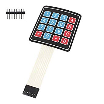4x4 Keypad Interfacing for Arduino UNO. 