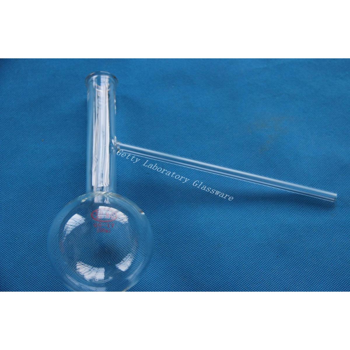 【The road to happiness Store】250ml Flask, Distillation Flask, with arm