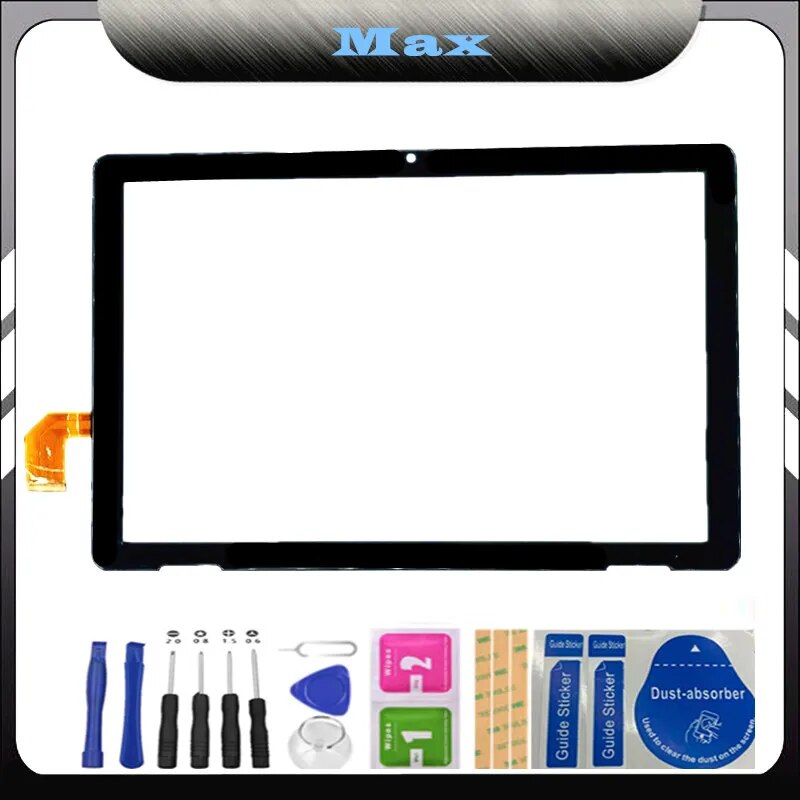 10.1 Inch for UMAX VisionBook 10A LTE Tablet PC Capacitive Touch Screen Digitizer Sensor External Glass Panel with tools