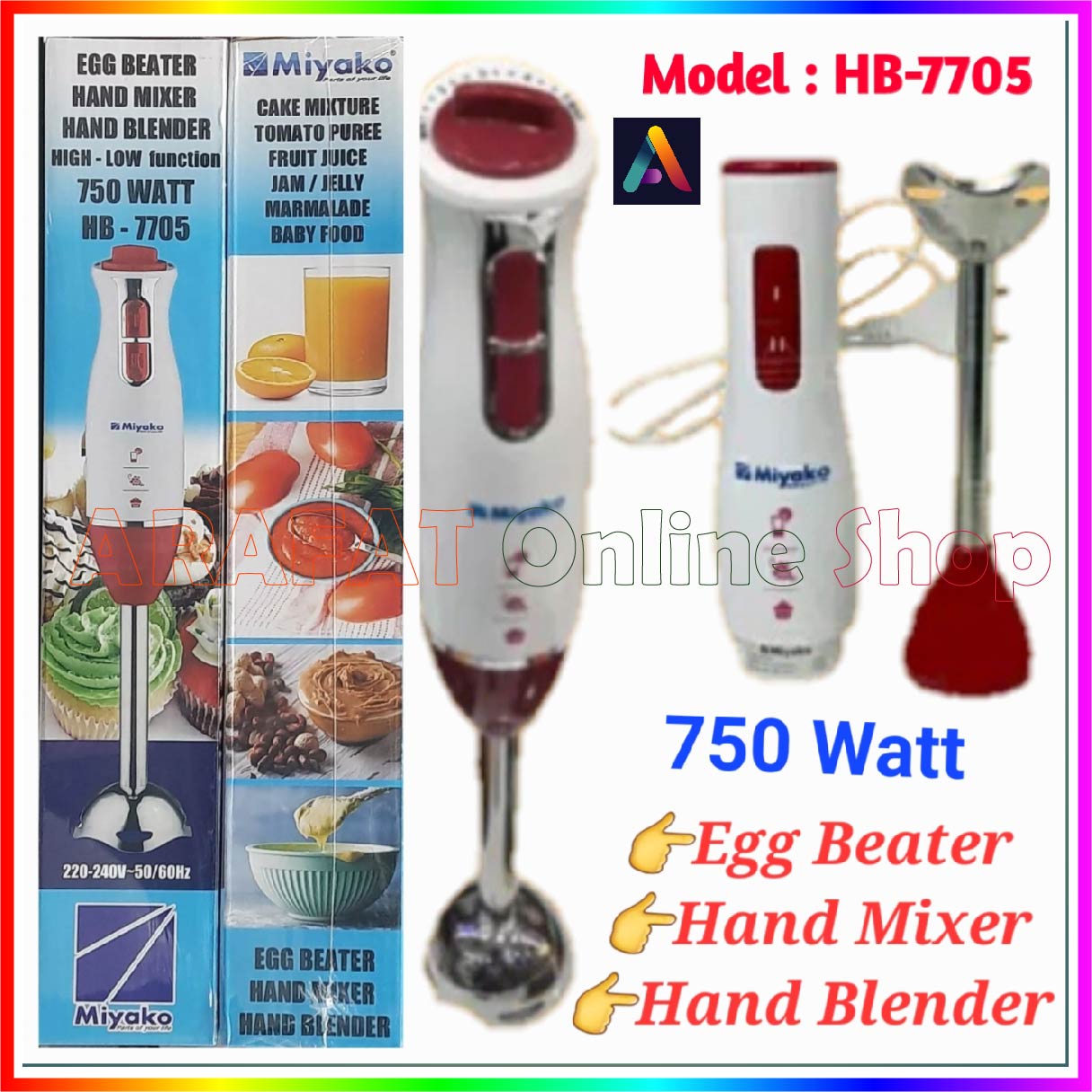 hand blender miyako